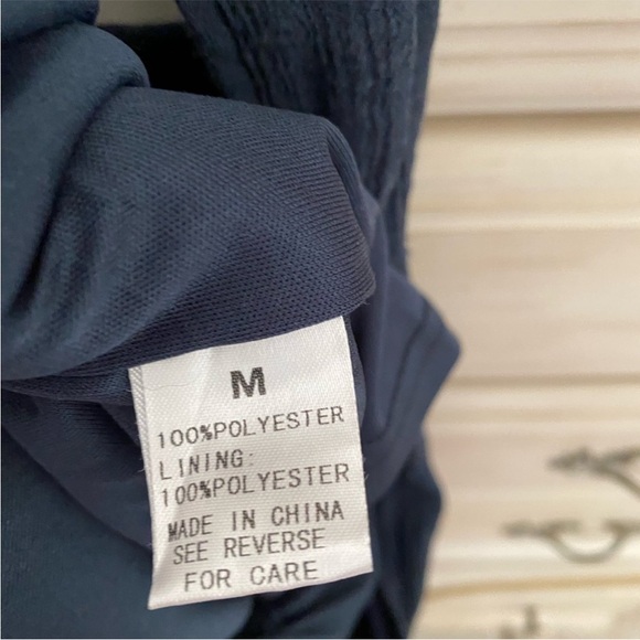 Vici Navy Blue Jumpsuit - Picture 4 of 4